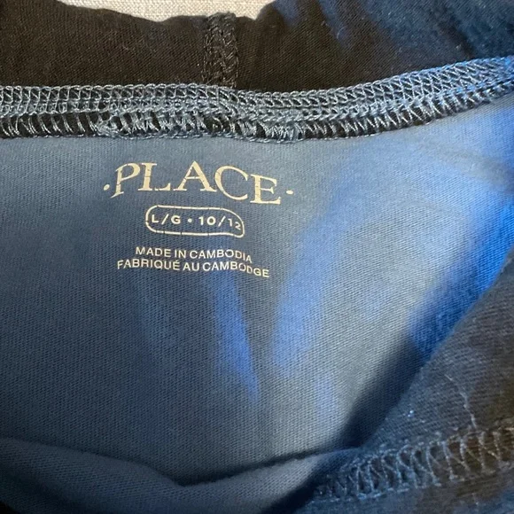 Place Blue and Green Dinosaur Long Sleeve Tee - Picture 3 of 4